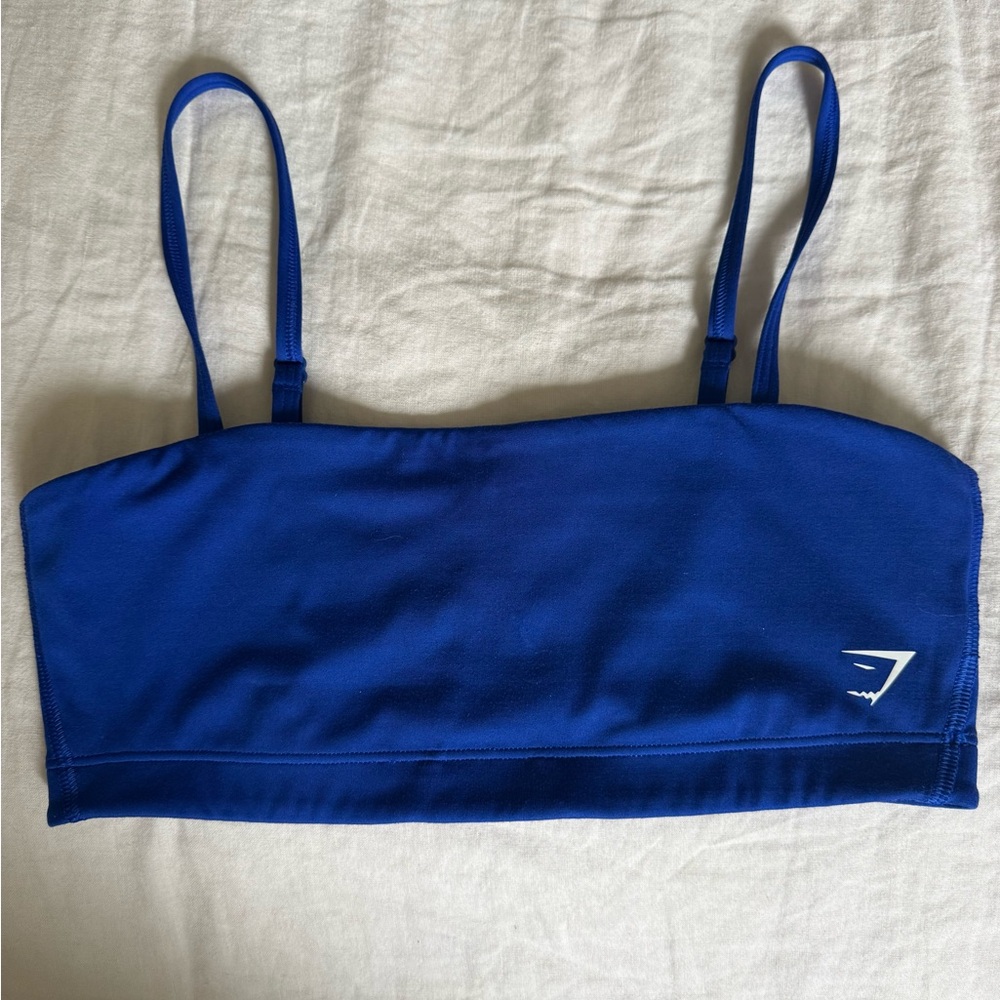 Gymshark Women’s Royal Blue Bandeau Sports Bra